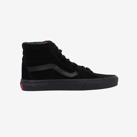 Vans Mens Sk8 Hi Triple Black - Picture 3 of 7